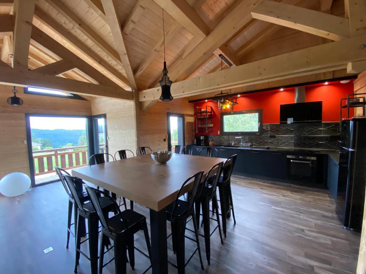 L'Adret Du Temps Chalet 10 Personnes 170M2 Gérardmer Buitenkant foto