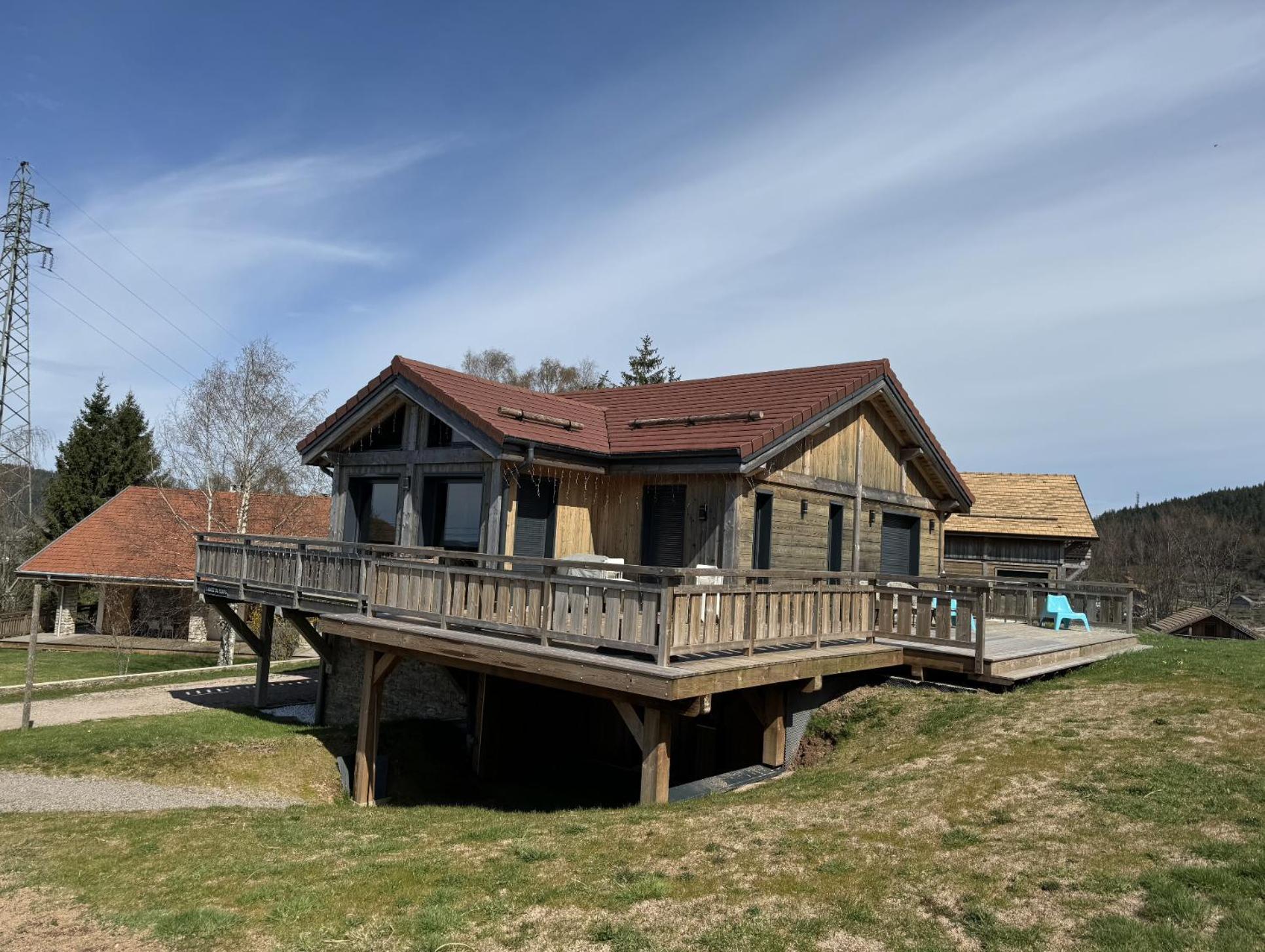L'Adret Du Temps Chalet 10 Personnes 170M2 Gérardmer Buitenkant foto