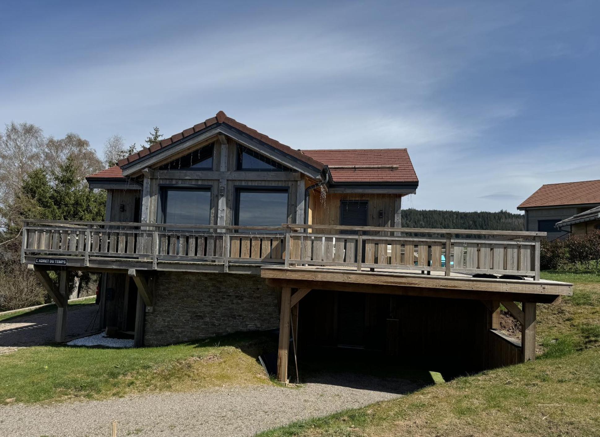 L'Adret Du Temps Chalet 10 Personnes 170M2 Gérardmer Buitenkant foto